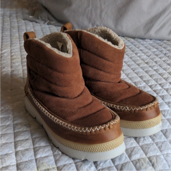 MAKE OFFER NOW!!!LAST CHANCE!!!CLOSING 7/31🏔️MANITOBAH🏔️WATERPROOF SUEDE BOOTIE - Picture 5 of 8